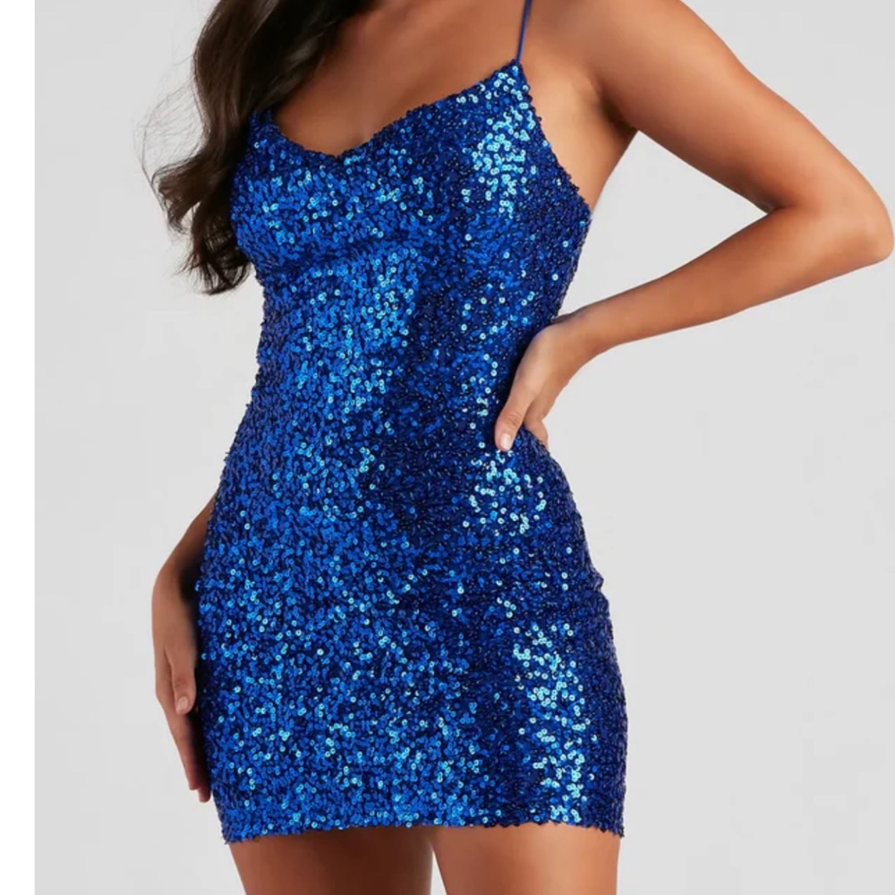 Sequin Mini Dress